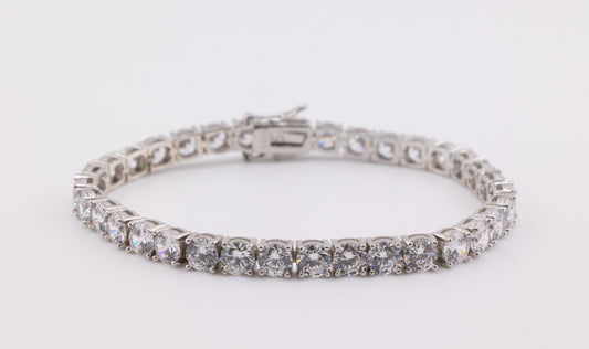 First Light 925 Silber Tennis Armband