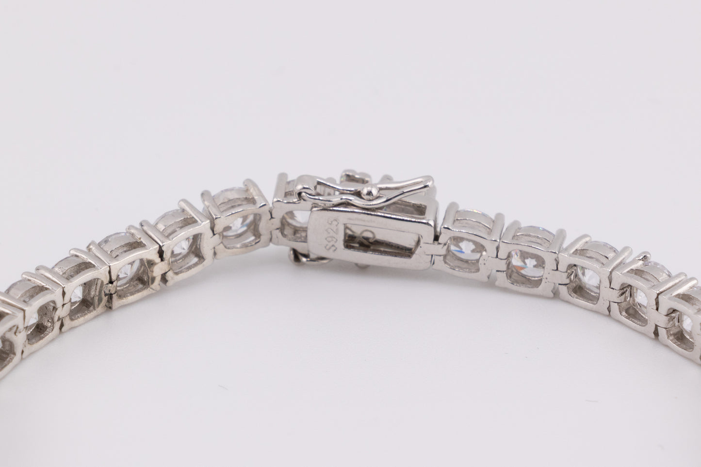 First Light 925 Silber Tennis Armband